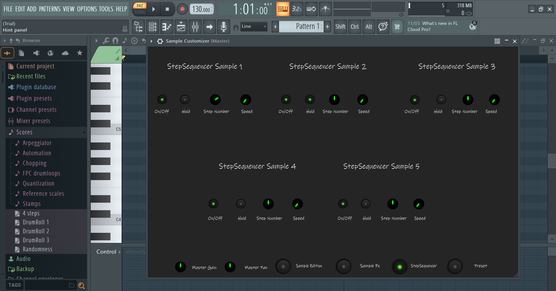 Page 3 Sample Customizer